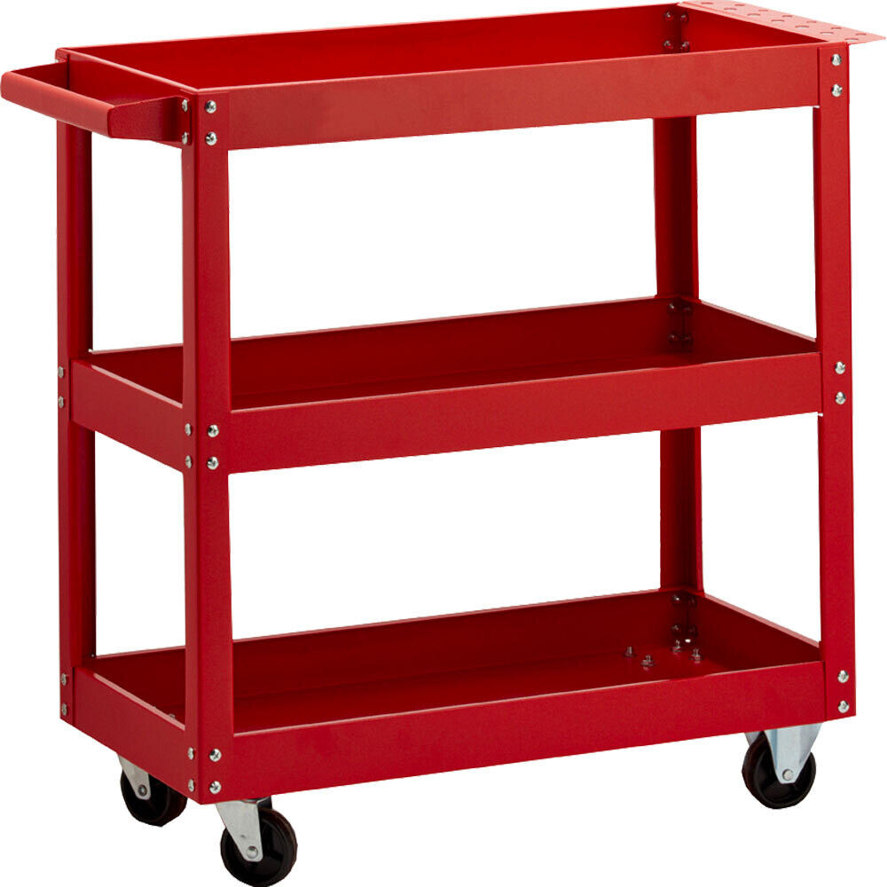 Carrello porta utensili 3 ripiani cm 70x35x73h
