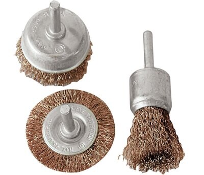 Kit spazzole IDEAL STAR 3 pezzi (3 spazzole a gambo)