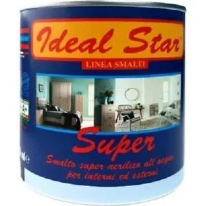 SMALTO ALL&#39;ACQUA &#39;SUPER&#39; IDEAL STAR 0,750 lt -