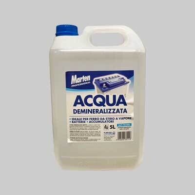 ACQUA DEMINERALIZZATA 5 lt