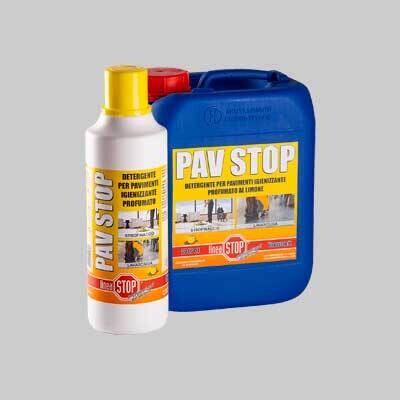 DETERGENTE PROFUMATO PER PAVIMENTI &#39;PAV STOP&#39; 1 lt