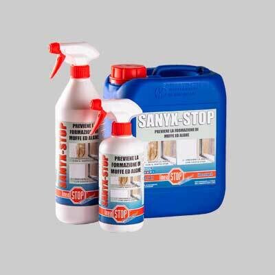 SANIFICANTE MUFFE E ALGHE &#39;SANYX-STOP&#39; 500 ml