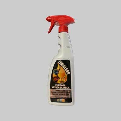 PULITORE VETRO PER CAMINETTI &#39;FIREGLASS&#39; 750 ml