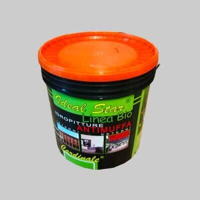 IDROPITTURA SEMILAVABILE ANTIMUFFA IDEAL STAR 4 lt