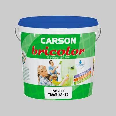 IDROPITTURA LAVABILE TRASPITANTE &#39;BRICOLOR&#39; 5 lt