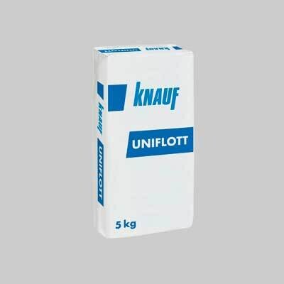 STUCCO IN POLVERE PER CARTONGESSO &#39;UNIFLOTT&#39; 5 kg