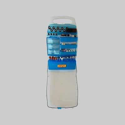 SET ACCESSORI PER MINI TRAPANO &#39;150&#39; 150 pezzi