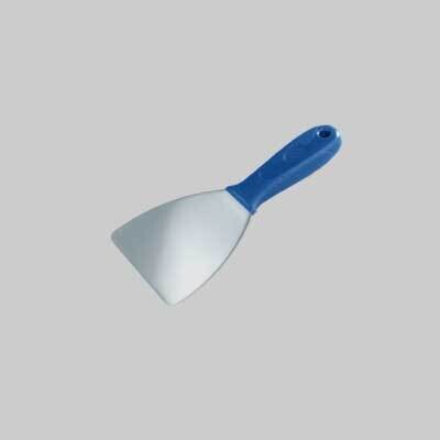 SPATOLA PER STUCCO INOX C/BORDI ARROTONDATI PAVAN 80 mm