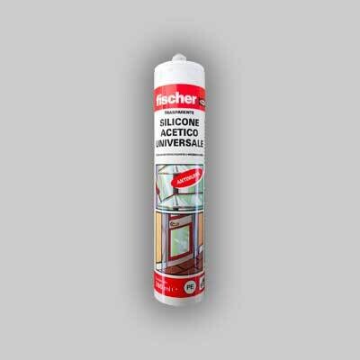 SILICONE UNIVERSALE FISCHER 280 ml - Bianco