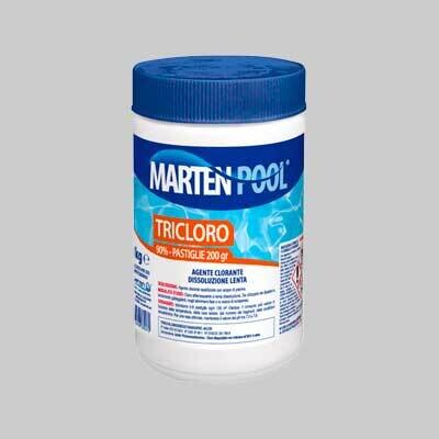 TRICLORO IN PASTIGLIE 200 gr - confezione 1 kg
