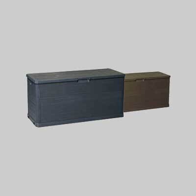 BAULE PORTATUTTO &#39;WOODY&#39;S&#39; cm 117x45x56h, 280 lt - Marrone
