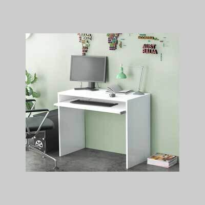 SCRIVANIA &#39;STUDIO 460&#39; BIANCA cm 90x45x79h