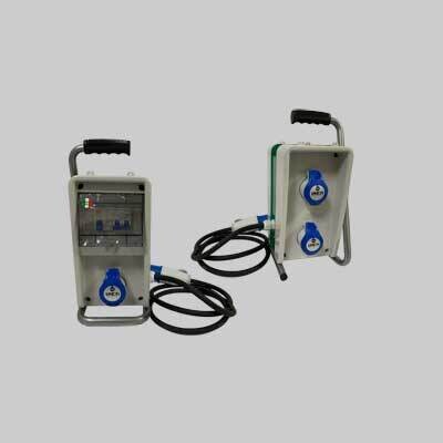 QUADRO DI DISTRIBUZIONE CON CAVALLETTO cm 15,6x18,5x33,8h