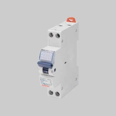 INTERRUTTORE MAGNETOTERMICO COMPATTO 1P+N C. Nominale 6A