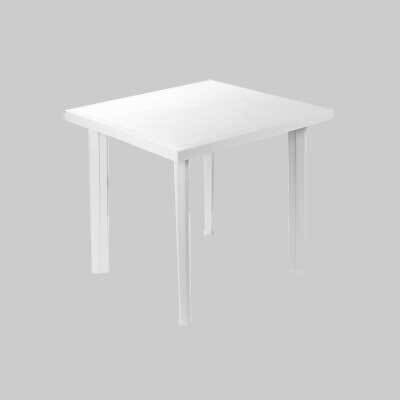 TAVOLO COMPONIBILE RETTANGOLARE &#39;FIOCCO&#39; cm 80x75x72h - Col. Bianco