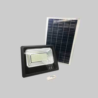 PROIETTORE A LED CON PANNELLO SOLARE 25W - 6000K 25W (EQ. 12W) - 6000K