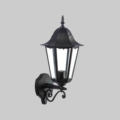 LANTERNA DA PARETE &#39;ERMES UP&#39; Colore Nero
