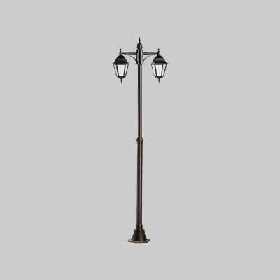 LAMPIONE &#39;EOLO&#39; 2 LUCI Nero