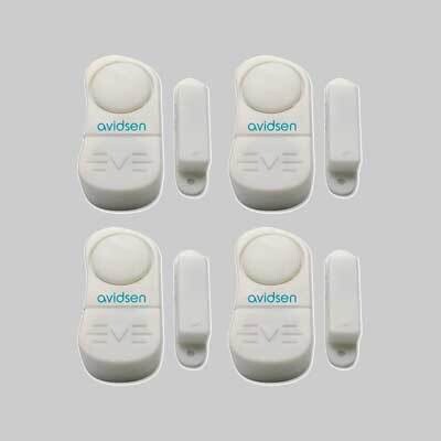 KIT 4 MINI ALLARMI Contatto Magnetico