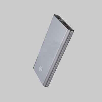 POWERBANK &#39;10&#39; PER DISPOSITIVI LOSTECH 2A, 10000 mAh - 2 Usb