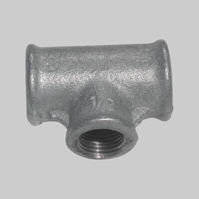 TEE A 90° F.F. RIDOTTA 3/4&quot;x1/2&quot;x3/4&quot;