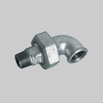 GOMITO A 90° M.F. CON BOCCHETTONE CONICO 1/2&quot;