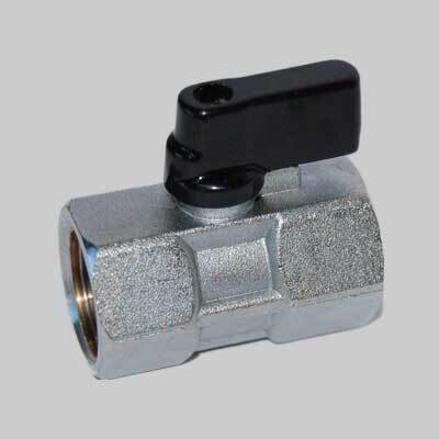 MINIVALVOLA A SFERA F.F. 3/8&quot;