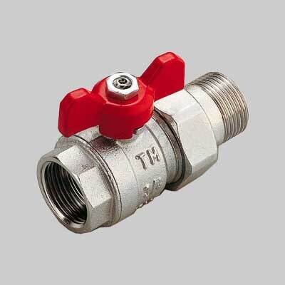 VALVOLA A SFERA CON BOCCHETTONE 1/2&quot;