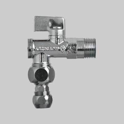 RUBINETTO FILTRO A SFERA SOTTOLAVABO 1/2&quot; x 3/8&quot; -  10 mm
