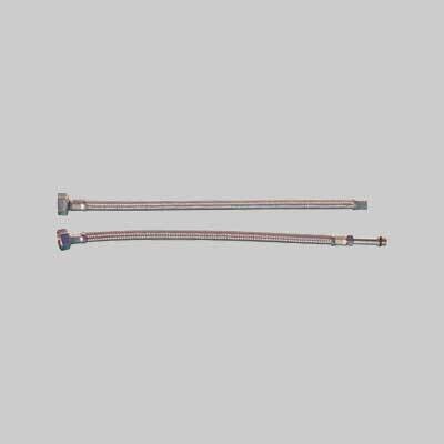 FLESSIBILE PER MONOCOMANDO 35 cm - F 3/8&quot; x M 10x1 Corto (1 cm)