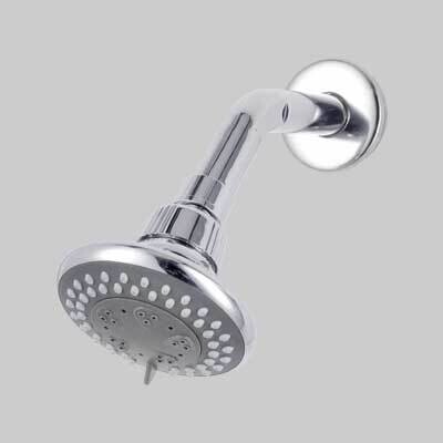 BRACCIO DOCCIA CON SOFFIONE 3 GETTI 1/2&quot;