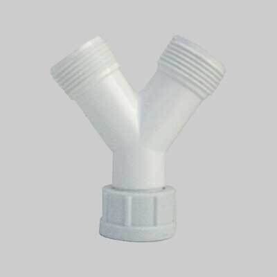 RACCORDO A &#39;Y&#39; PER TUBO SCARICO LAVATRICE 3/4&quot; x 3/4&quot; x 3/4&quot;