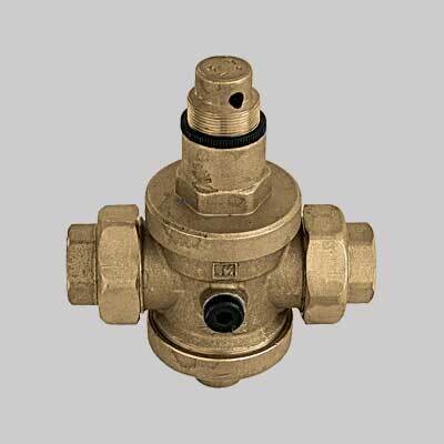 RIDUTTORE DI PRESSIONE &#39;EURO BRASS&#39; MALGORANI Attacco 1/2&quot; FF - PN25
