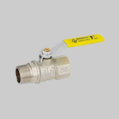 VALVOLA A SFERA PER GAS M.F. A LEVA 1/2&quot;