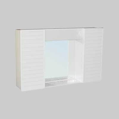 SPECCHIO &#39;TOILETTE&#39; cm 50x12x37h