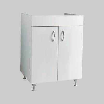 MOBILE UNIVERSALE PER LAVATOIO cm P. 50 x L. 60 con piedi