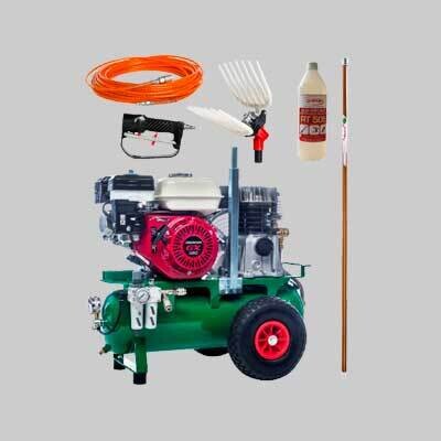 ABBACCHIATORE KIT KRISI 380 per 1 operatore - serbatoio 19 lt