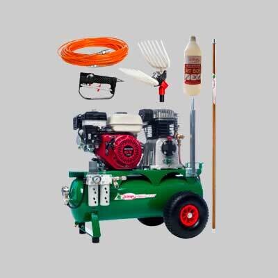 ABBACCHIATORE KIT KRISONE 580 per 2 operatori - serbatoio 37 lt