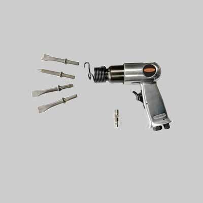 Martello scalpellatore pneumatico IDEAL STAR 7 pezzi