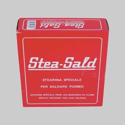 Disossidante per saldature &#39;STEA-SALD&#39; Astuccio da 10 candele da 100 gr