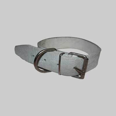 COLLARE PER CANI BUFALO GRIGIO 25x510 mm