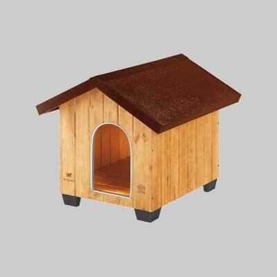 CUCCIA PER CANI IN LEGNO 73x85x67,5h - medium
