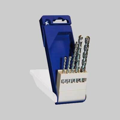 Serie punte per muro 5 PEZZI 4 - 10 mm