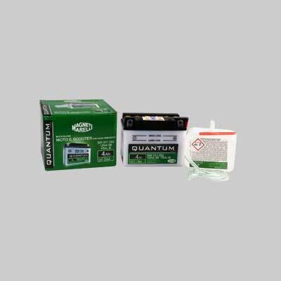 BATTERIA PER MOTO &#39;QUANTUM&#39; 4 Ah 50A - mm 120x70x92h