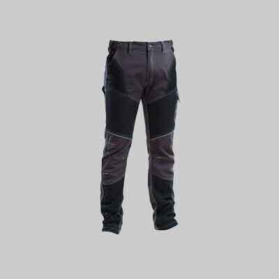 PANTALONE DA LAVORO &#39;SUPER STRETCH SUMMER&#39; GRIGIO Tg. S