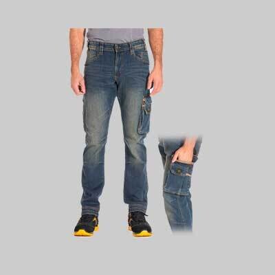 JEANS DA LAVORO &#39;JOB DIRTY&#39; RICA LEWIS Tg. 46