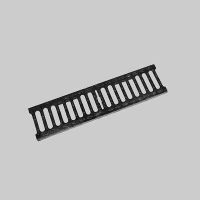 GRIGLIA IN GHISA PER CANALETTA 13x50x2 cm - Classe C250