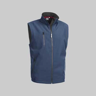 GILET MULTITASCHE &#39;CHRONO&#39; BLU Tg. M