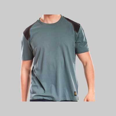 T-SHIRT RINFORZATA &#39;WORKTS&#39; GRIGIA RICA LEWIS Tg. M