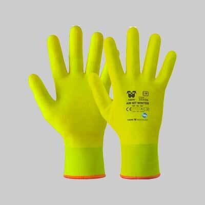 GUANTO PROFESSIONALE INVERNALE &#39;AIR NIT WINTER&#39; NERI Tg. 8 - 12 PAIA